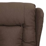 vidaXL Fotoliu de masaj cu ridicare, gri taupe, material textil vidaXL Fotoliu de masaj cu ridicare, gri taupe, material textil