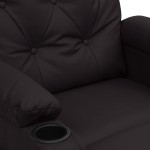 vidaXL Fotoliu de masaj cu ridicare, negru, piele ecologică vidaXL Fotoliu de masaj cu ridicare, negru, piele ecologică