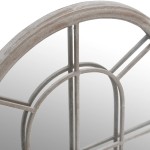 vidaXL Oglindă,nisip, 60x45 cm,fier, pentru utilizare în interior