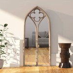 vidaXL Oglindă,nisip, 70x30 cm,fier, pentru utilizare în interior vidaXL Oglindă,nisip, 70x30 cm,fier, pentru utilizare în interior