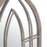 vidaXL Oglindă,nisip, 100x45 cm,fier, pentru utilizare în interior
