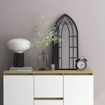 vidaXL Oglindă,negru, 70x30 cm,fier, pentru utilizare în interior vidaXL Oglindă,negru, 70x30 cm,fier, pentru utilizare în interior