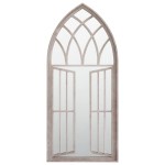 vidaXL Oglindă,nisip, 100x45 cm,fier, pentru utilizare în interior vidaXL Oglindă,nisip, 100x45 cm,fier, pentru utilizare în interior
