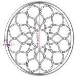 vidaXL Oglindă, nisipiu, 40x3 cm, fier, rotundă, utilizare în interior vidaXL Oglindă, nisipiu, 40x3 cm, fier, rotundă, utilizare în interior