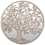 vidaXL Oglindă rotundă,nisip,40x2,5 cm,fier, utilizare în interior vidaXL Oglindă rotundă,nisip,40x2,5 cm,fier, utilizare în interior
