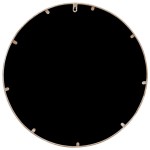 vidaXL Oglindă rotundă,nisip,40x2,5 cm,fier, utilizare în interior vidaXL Oglindă rotundă,nisip,40x2,5 cm,fier, utilizare în interior
