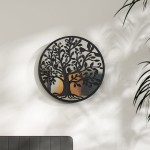 vidaXL Oglindă rotundă,negru,40x2,5 cm,fier, utilizare în interior vidaXL Oglindă rotundă,negru,40x2,5 cm,fier, utilizare în interior