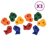 vidaXL Pietre de cățărat, 30 buc., multicolor, PE vidaXL Pietre de cățărat, 30 buc., multicolor, PE