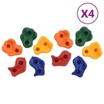 vidaXL Pietre de cățărat, 40 buc., multicolor, PE vidaXL Pietre de cățărat, 40 buc., multicolor, PE