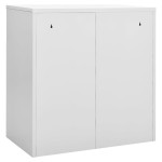 vidaXL Dulapuri vestiar 5 buc. gri deschis/albastru 90x45x92,5 cm oțel vidaXL Dulapuri vestiar 5 buc. gri deschis/albastru 90x45x92,5 cm oțel