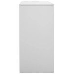 vidaXL Dulapuri vestiar, 2 buc., gri deschis, 90x45x92,5 cm, oțel vidaXL Dulapuri vestiar, 2 buc., gri deschis, 90x45x92,5 cm, oțel
