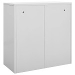 vidaXL Dulapuri vestiar 5 buc. gri deschis 90x45x92,5 cm oțel vidaXL Dulapuri vestiar 5 buc. gri deschis 90x45x92,5 cm oțel
