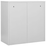 vidaXL Dulapuri vestiar 5 buc. gri deschis și roșu 90x45x92,5 cm oțel vidaXL Dulapuri vestiar 5 buc. gri deschis și roșu 90x45x92,5 cm oțel
