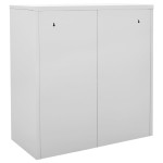 vidaXL Dulapuri vestiar 5 buc. gri deschis și verde 90x45x92,5 cm oțel vidaXL Dulapuri vestiar 5 buc. gri deschis și verde 90x45x92,5 cm oțel