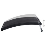 vidaXL Panouri solare de încălzire piscină, 3 buc., 110x65 cm, curbat vidaXL Panouri solare de încălzire piscină, 3 buc., 110x65 cm, curbat