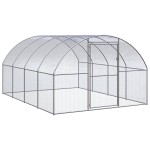 vidaXL Coteț de găini pentru exterior, 3x4x2 m, oțel zincat vidaXL Coteț de găini pentru exterior, 3x4x2 m, oțel zincat