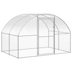 vidaXL Coteț de găini pentru exterior, 3x12x2 m, oțel zincat vidaXL Coteț de găini pentru exterior, 3x12x2 m, oțel zincat