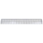 vidaXL Coteț de găini pentru exterior, 3x16x2 m, oțel zincat