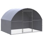 vidaXL Volieră de păsări pentru exterior, 3x2x2 m, oțel galvanizat vidaXL Volieră de păsări pentru exterior, 3x2x2 m, oțel galvanizat