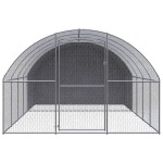 vidaXL Coteț de găini pentru exterior, 3x4x2 m, oțel zincat vidaXL Coteț de găini pentru exterior, 3x4x2 m, oțel zincat