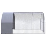 vidaXL Coteț de găini pentru exterior, 3x4x2 m, oțel zincat vidaXL Coteț de găini pentru exterior, 3x4x2 m, oțel zincat