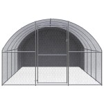 vidaXL Coteț de găini pentru exterior, 3x6x2 m, oțel zincat vidaXL Coteț de găini pentru exterior, 3x6x2 m, oțel zincat