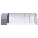 vidaXL Coteț de găini pentru exterior, 3x6x2 m, oțel zincat vidaXL Coteț de găini pentru exterior, 3x6x2 m, oțel zincat