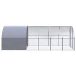 vidaXL Coteț de găini pentru exterior, 3x6x2 m, oțel zincat vidaXL Coteț de găini pentru exterior, 3x6x2 m, oțel zincat