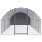 vidaXL Coteț de găini pentru exterior, 3x10x2 m, oțel zincat vidaXL Coteț de găini pentru exterior, 3x10x2 m, oțel zincat