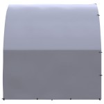 vidaXL Coteț de găini pentru exterior, 3x16x2 m, oțel zincat