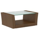 vidaXL Set mobilier de grădină cu perne, 8 piese, maro, poliratan vidaXL Set mobilier de grădină cu perne, 8 piese, maro, poliratan