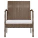 vidaXL Set mobilier de grădină cu perne, 8 piese, maro, poliratan vidaXL Set mobilier de grădină cu perne, 8 piese, maro, poliratan