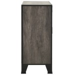 vidaXL Dulapuri de depozitare, 2 buc., gri, 72x36x82 cm, metal/MDF