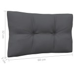 vidaXL Set mobilier grădină cu perne, 4 piese, lemn de pin