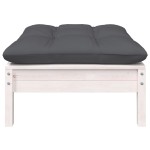 vidaXL Set mobilier grădină cu perne, 7 piese, lemn masiv de pin
