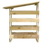 vidaXL Pergole cu acoperiș, 2 buc., 100x90x100 cm, lemn de pin tratat vidaXL Pergole cu acoperiș, 2 buc., 100x90x100 cm, lemn de pin tratat