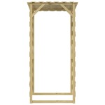 vidaXL Pergole cu acoperiș, 2 buc., 100x90x200 cm, lemn de pin tratat vidaXL Pergole cu acoperiș, 2 buc., 100x90x200 cm, lemn de pin tratat