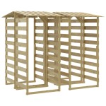 vidaXL Pergole cu acoperiș, 4 buc., 100x90x200 cm, lemn de pin tratat vidaXL Pergole cu acoperiș, 4 buc., 100x90x200 cm, lemn de pin tratat