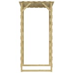 vidaXL Pergole cu acoperiș, 4 buc., 100x90x200 cm, lemn de pin tratat vidaXL Pergole cu acoperiș, 4 buc., 100x90x200 cm, lemn de pin tratat