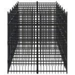vidaXL Padoc pentru câini de exterior, 11,06 m², oțel vidaXL Padoc pentru câini de exterior, 11,06 m², oțel