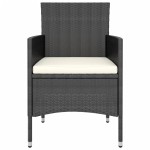 vidaXL Set mobilier de grădină, 3 piese, poliratan vidaXL Set mobilier de grădină, 3 piese, poliratan