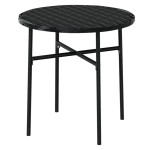 vidaXL Set mobilier de grădină, 3 piese, negru, poliratan vidaXL Set mobilier de grădină, 3 piese, negru, poliratan