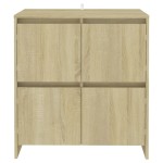 vidaXL Servante, 2 buc., stejar sonoma, 70x41x75 cm, lemn prelucrat