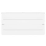 vidaXL Dulap cu chiuvetă încorporată, alb, lemn prelucrat