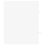 vidaXL Dulap cu chiuvetă încorporată, alb, lemn prelucrat