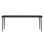 vidaXL Set mobilier de grădină cu perne, 9 piese, negru
