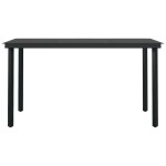 vidaXL Set mobilier pentru grădină, cu perne, 7 piese, gri