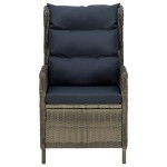 vidaXL Set mobilier de grădină, 5 piese, maro vidaXL Set mobilier de grădină, 5 piese, maro