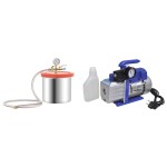 vidaXL Cameră de vid cu pompă cu o singură treaptă, 7,4 L vidaXL Cameră de vid cu pompă cu o singură treaptă, 7,4 L