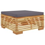vidaXL Set mobilier grădină cu perne, 6 piese, lemn masiv de tec vidaXL Set mobilier grădină cu perne, 6 piese, lemn masiv de tec